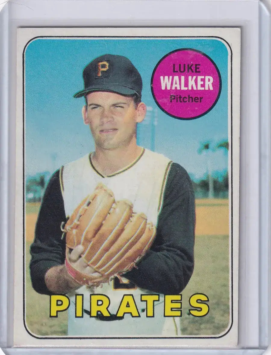 1969 Topps Baseball #36 Luke Walker - Pittsburgh Pirates