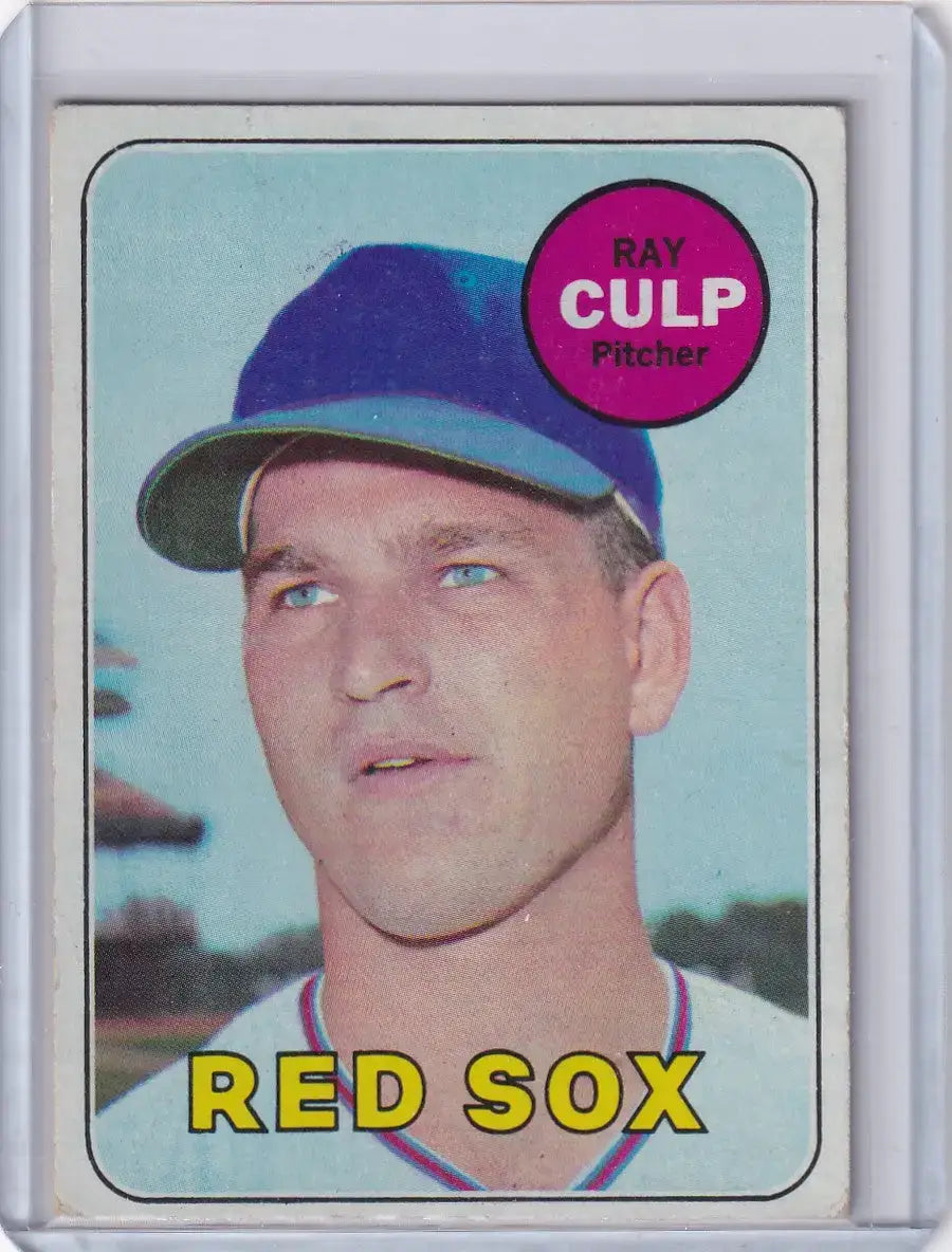 1969 Topps Baseball #391 Ray Culp - Boston Red Sox