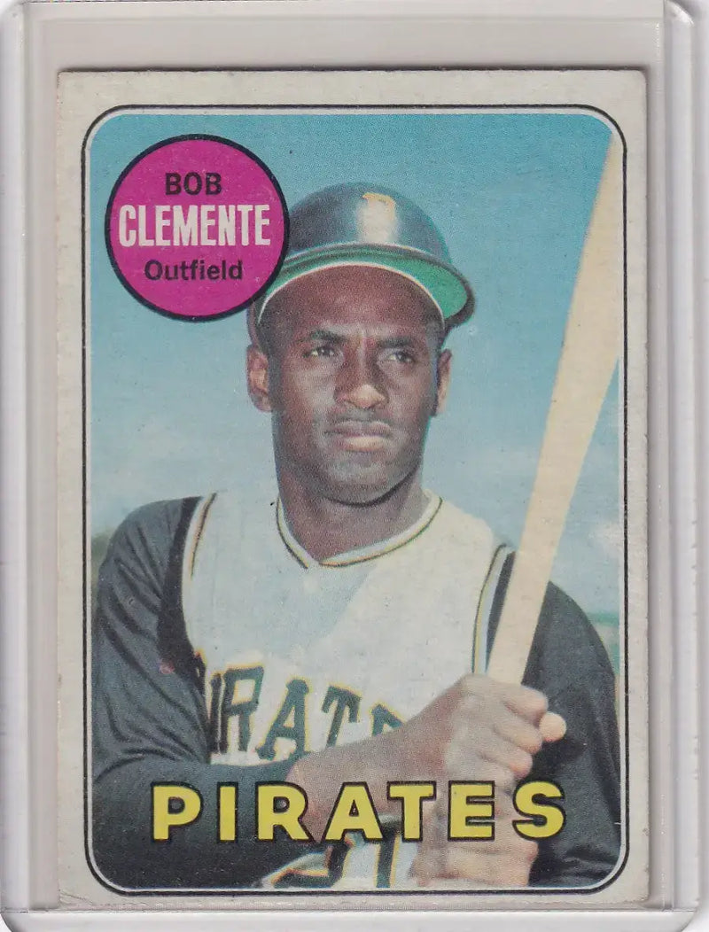 1969 Topps Baseball #50 Roberto Clemente - Pittsburgh Pirates
