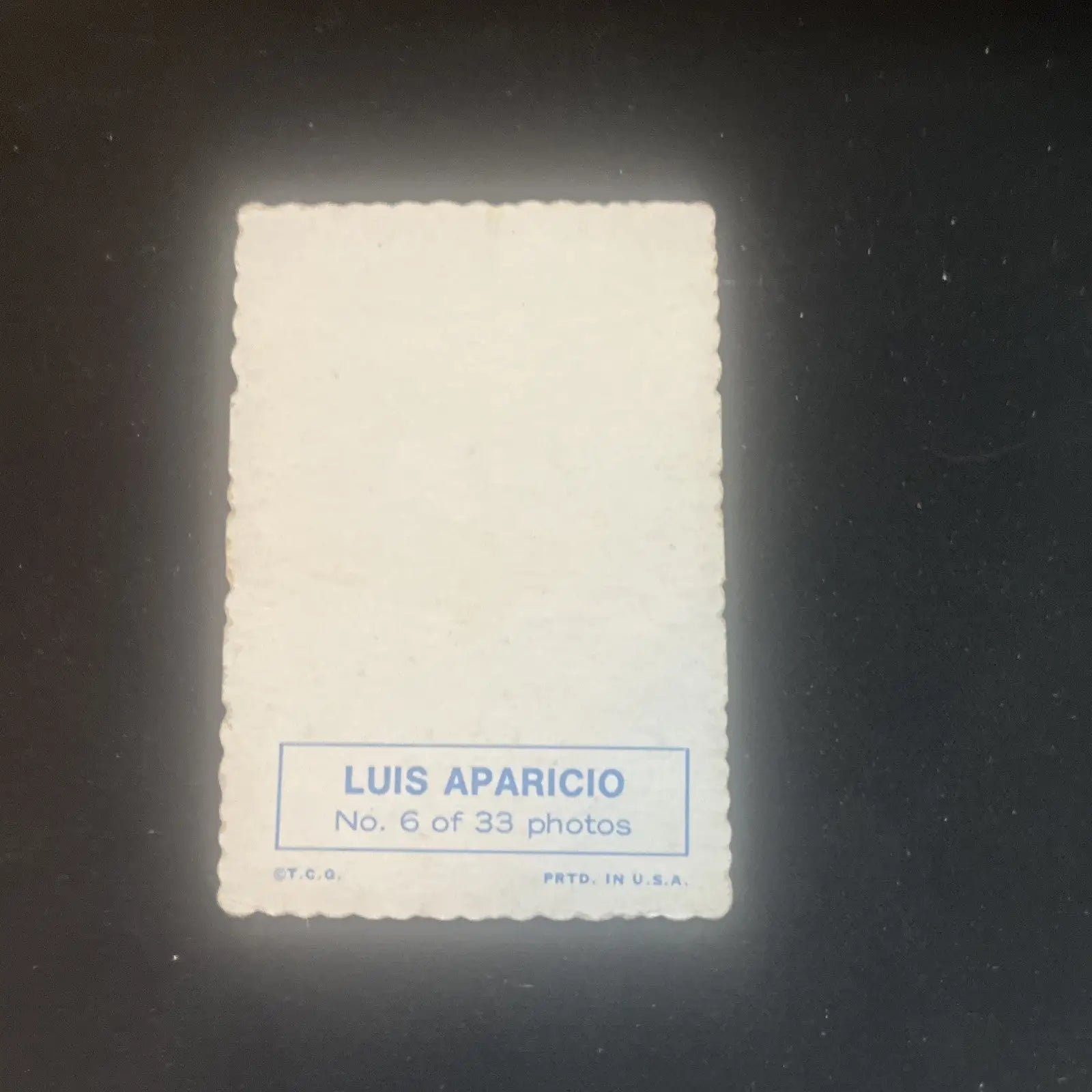 Vintage 1969 Topps Deckle Edge Luis Aparicio baseball card for collectors and enthusiasts