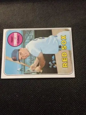 1969 Topps - Tony Conigliaro #330. Boston Red Sox. EX-NRMT - Baseball Card Single