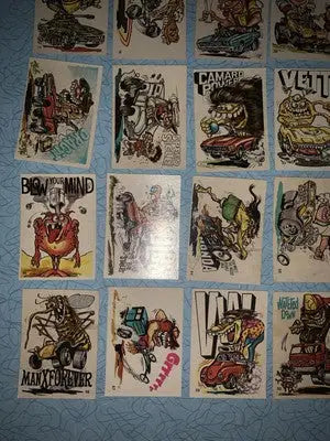 1970 Donruss Odder Odd Rods Series PARTIAL STICKER CARD SET (35/66) DONRUSS Lot - Other