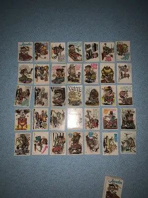 1970 Donruss Odder Odd Rods Series PARTIAL STICKER CARD SET (35/66) DONRUSS Lot - Other