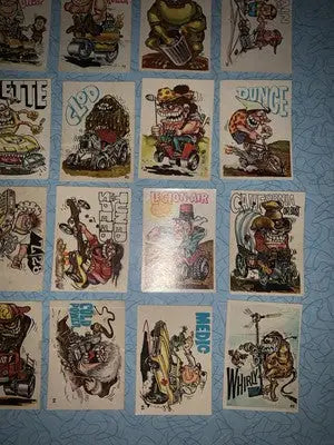 1970 Donruss Odder Odd Rods Series PARTIAL STICKER CARD SET (35/66) DONRUSS Lot - Other