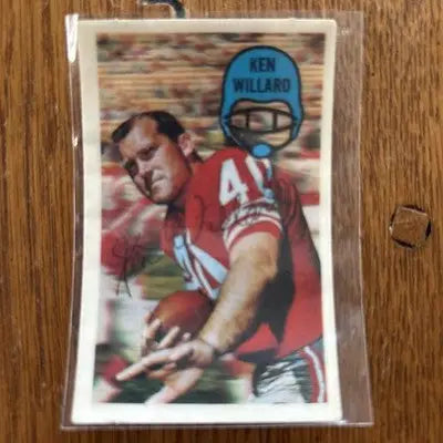 1970 Kellogg’s 3-D Super Stars - Ken Willard #33 - Other