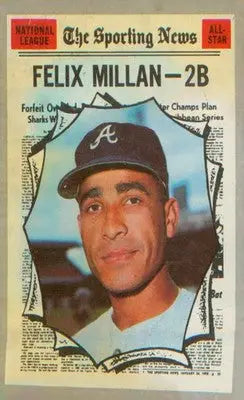 1970 Topps #452 Felix Millan - Baseball Card Single