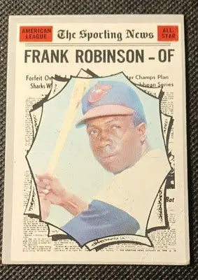 1970 Topps - All-Star Frank Robinson #463. Baltimore Orioles. EX-EX+ - Baseball Card Single