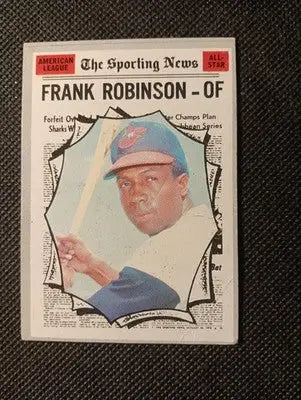 1970 Topps - All-Star Frank Robinson #463. Baltimore Orioles. EX-EX+ - Baseball Card Single