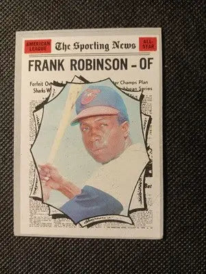 1970 Topps - All-Star Frank Robinson #463. Baltimore Orioles. EX-EX+ - Baseball Card Single