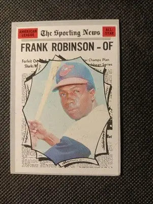 1970 Topps - All-Star Frank Robinson #463. Baltimore Orioles. EX-EX+ - Baseball Card Single