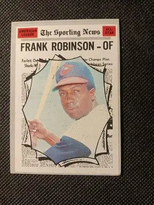 1970 Topps - All-Star Frank Robinson #463. Baltimore Orioles. EX-EX+ - Baseball Card Single