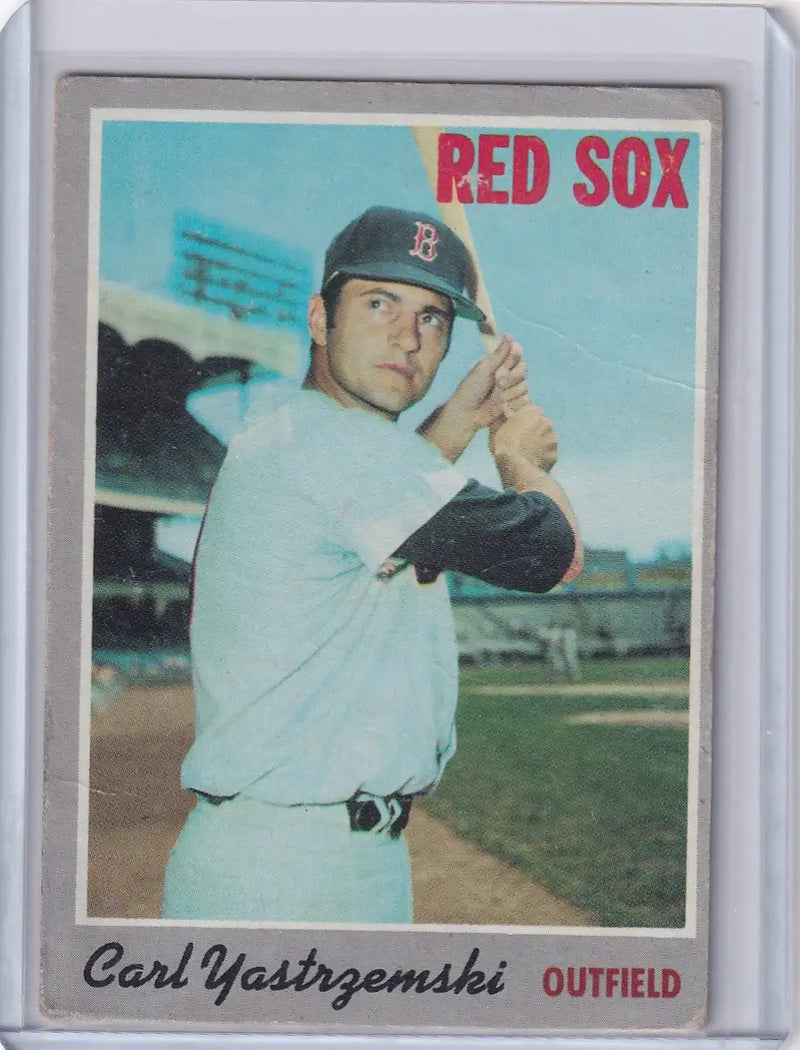 1970 Topps Baseball #10 Carl Yastrzemski - Boston Red Sox
