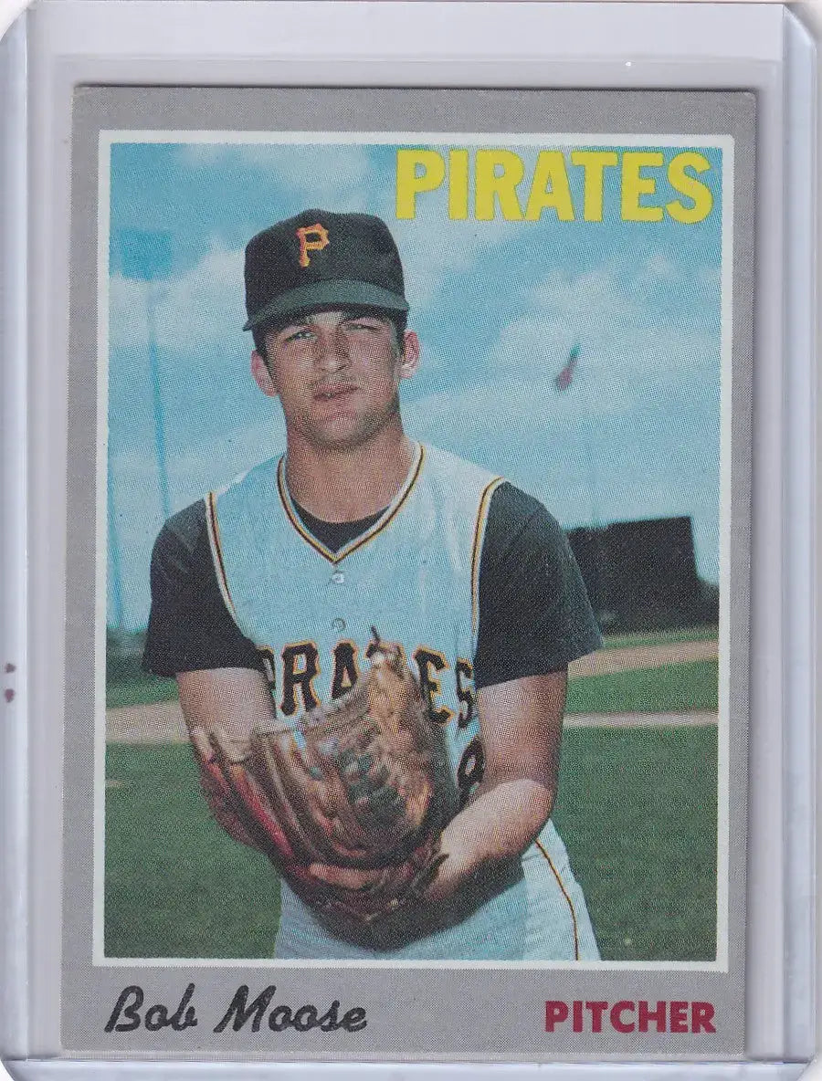 1970 Topps Baseball #110 Bob Moose - Pittsburgh Pirates