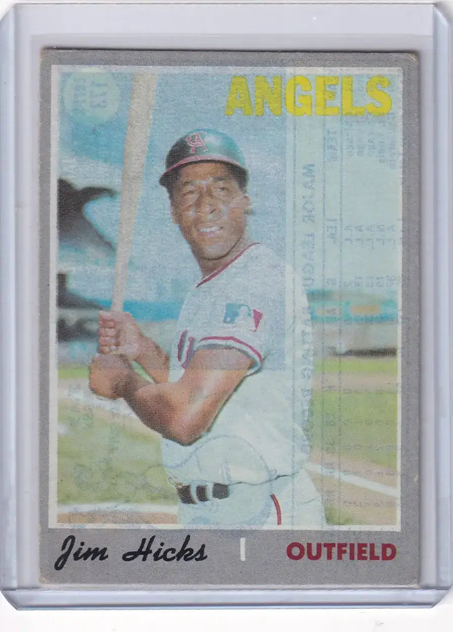 1970 Topps Baseball #173 Jim Hicks - California Angels
