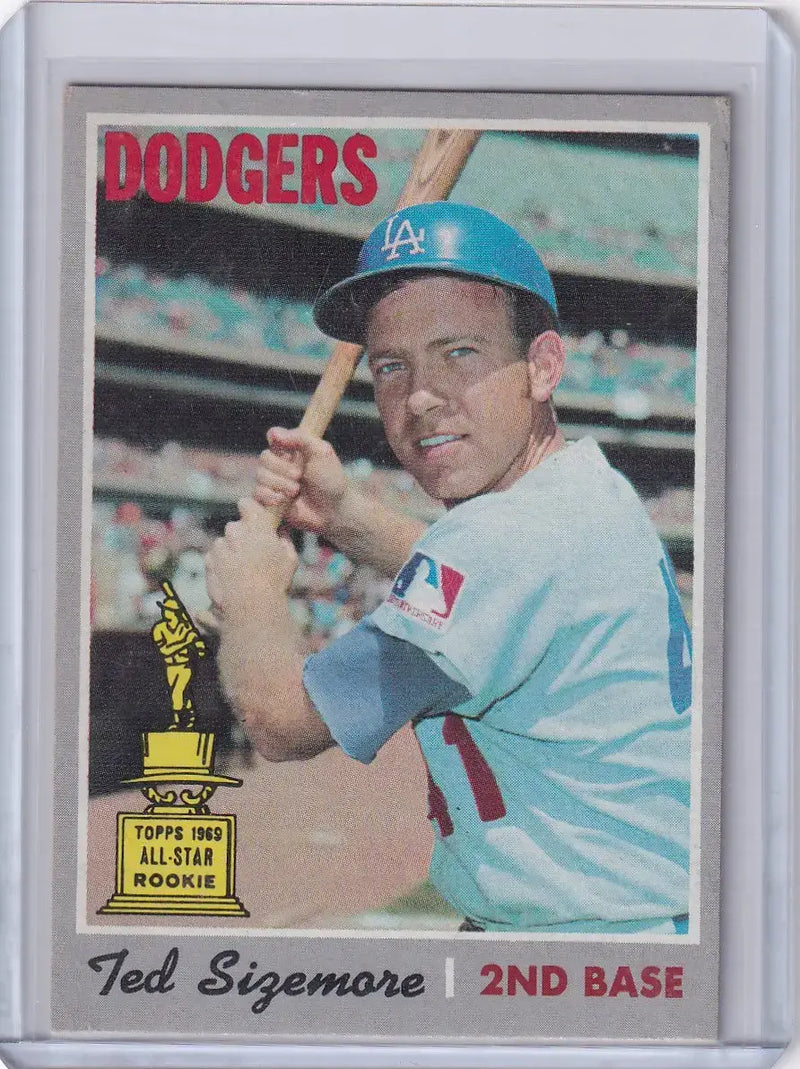 1970 Topps Baseball #174 Ted Sizemore - Los Angeles Dodgers