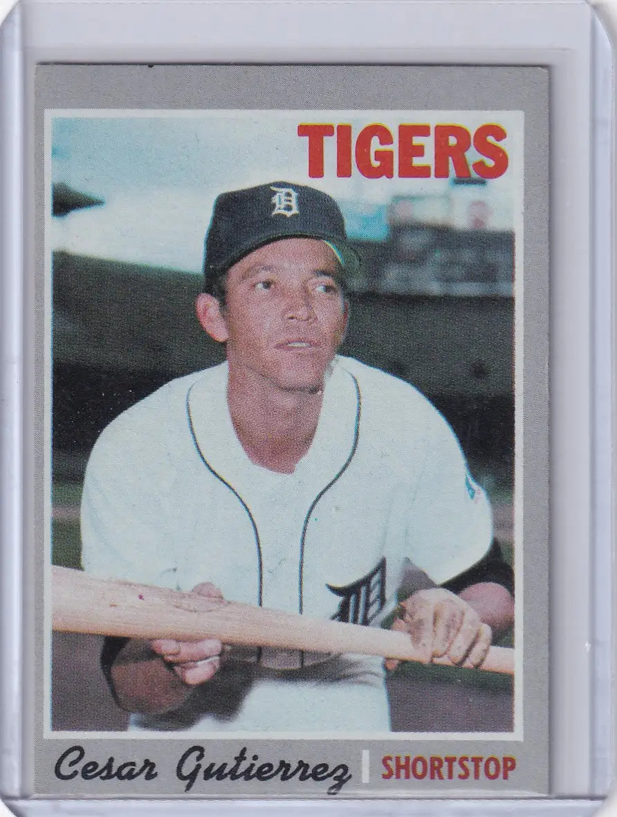 1970 Topps Baseball #269 Cesar Gutierrez - Detroit Tigers