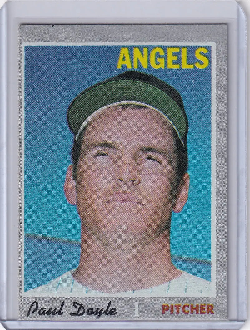 1970 Topps Baseball #277 Paul Doyle - California Angels RC