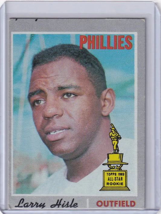 1970 Topps Baseball #288 Larry Hisle - Philadelphia Phillies - Baseball Card Single