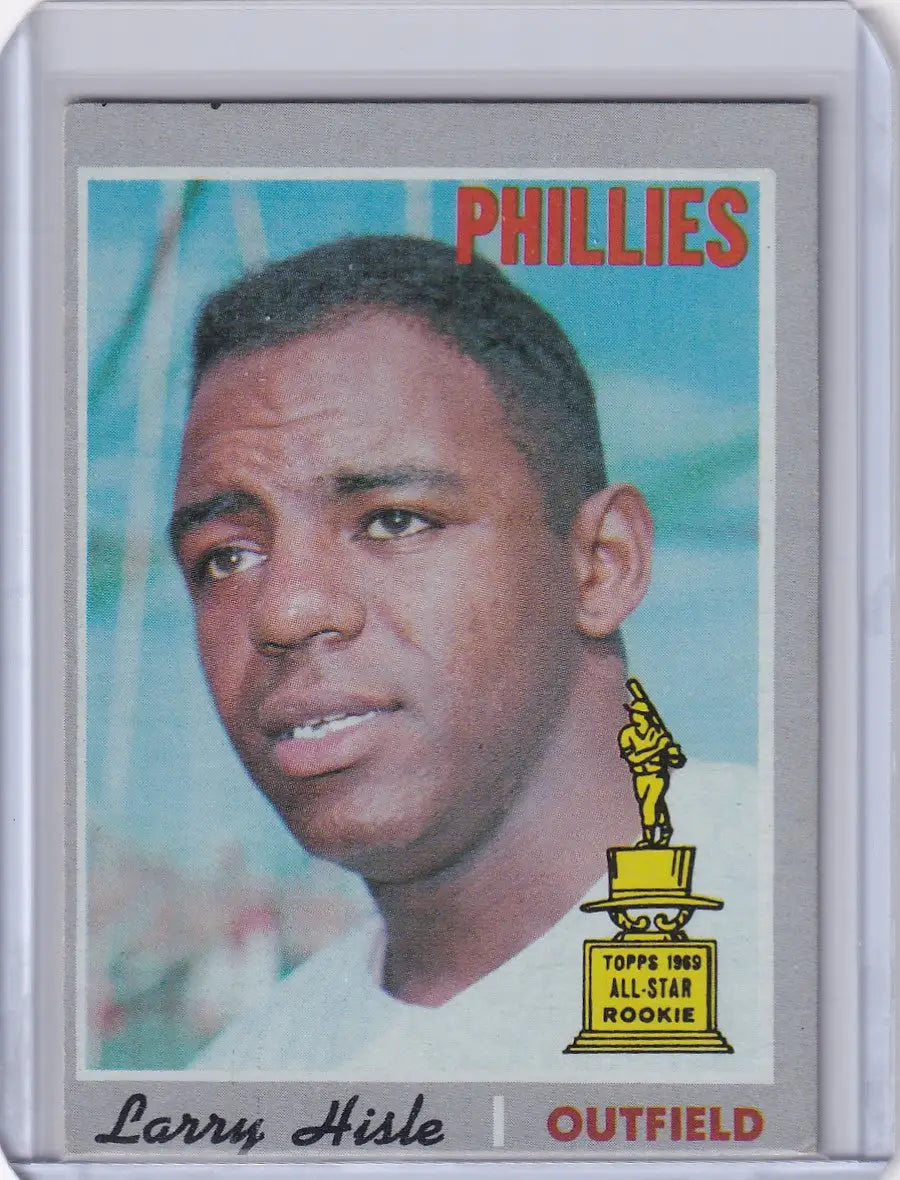 1970 Topps Baseball #288 Larry Hisle - Philadelphia Phillies