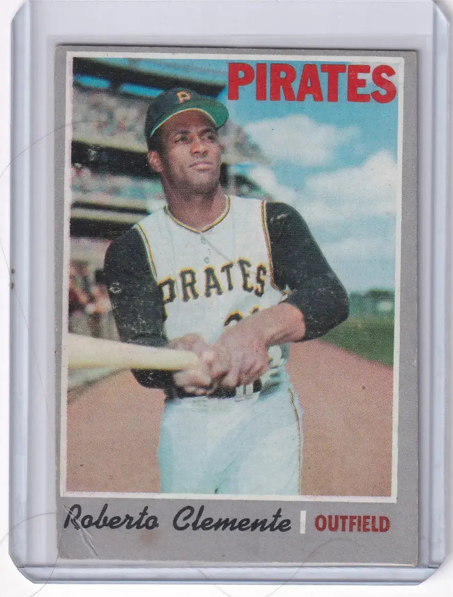 1970 Topps Baseball #350 Roberto Clemente - Pittsburgh Pirates