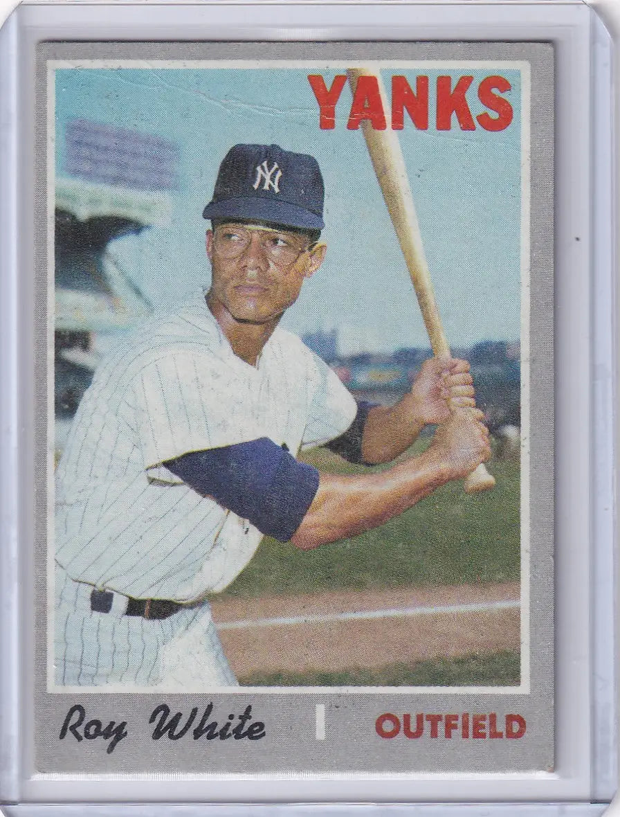1970 Topps Baseball #373 Roy White - New York Yankees