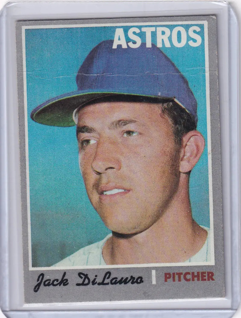 1970 Topps Baseball #382 Jack DiLauro - Houston Astros