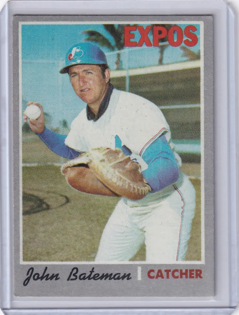 1970 Topps Baseball #417 John Bateman - Montreal Expos - Baseball Card Single