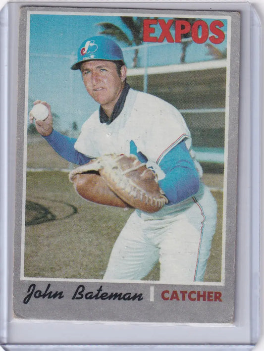 1970 Topps Baseball #417 John Bateman - Montreal Expos - Baseball Card Single