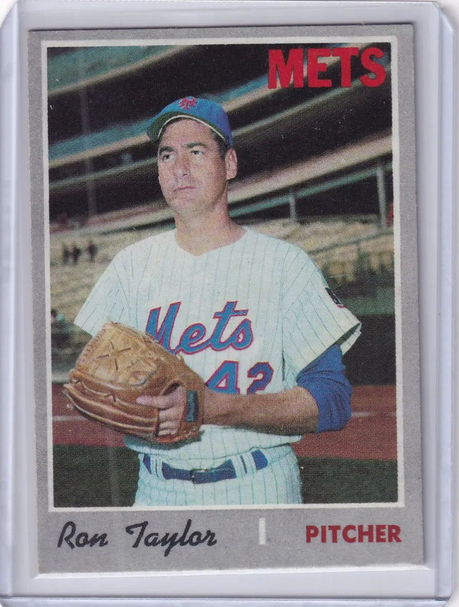 1970 Topps Baseball #419 Ron Taylor - New York Mets