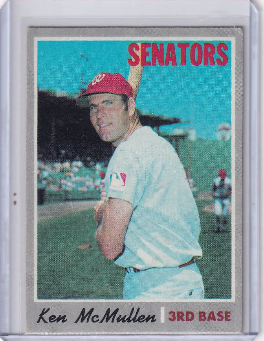 1970 Topps Baseball #420 Ken McMullen - Washington Senators
