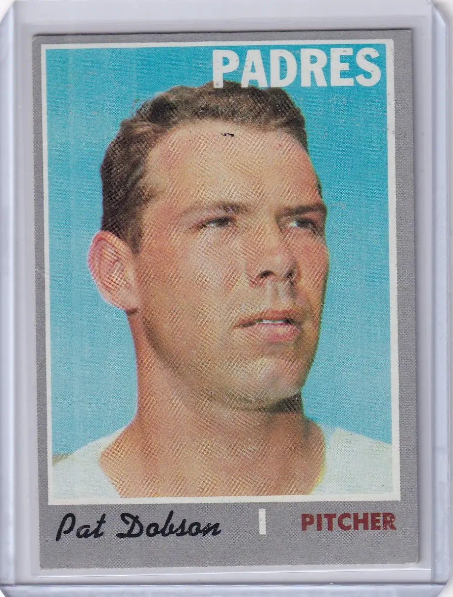 1970 Topps Baseball #421 Pat Dobson - San Diego Padres