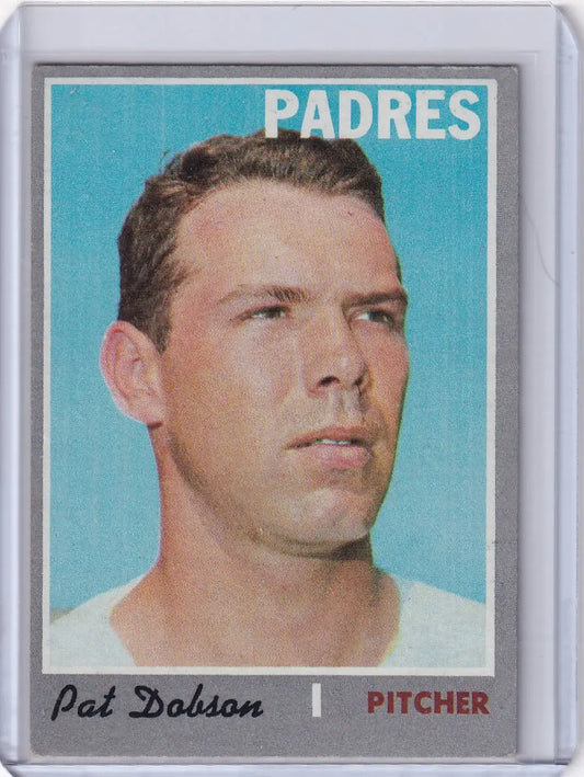 1970 Topps Baseball #421 Pat Dobson - San Diego Padres - Baseball Card Single