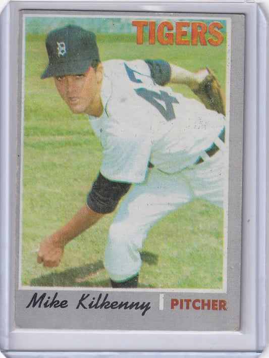 1970 Topps Baseball #424 Mike Kilkenny - Detroit Tigers - Baseball Card Single