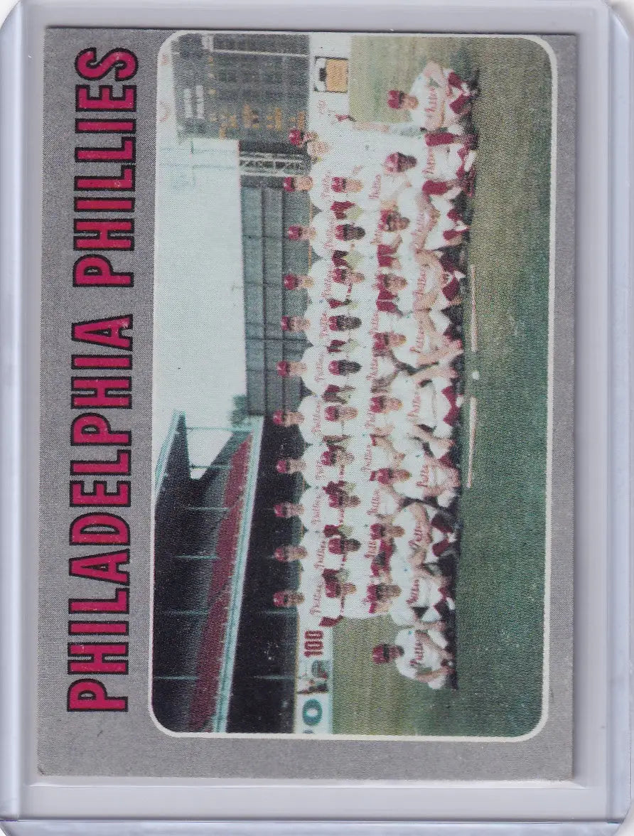 1970 Topps Baseball #436 Philadelphia Phillies Team