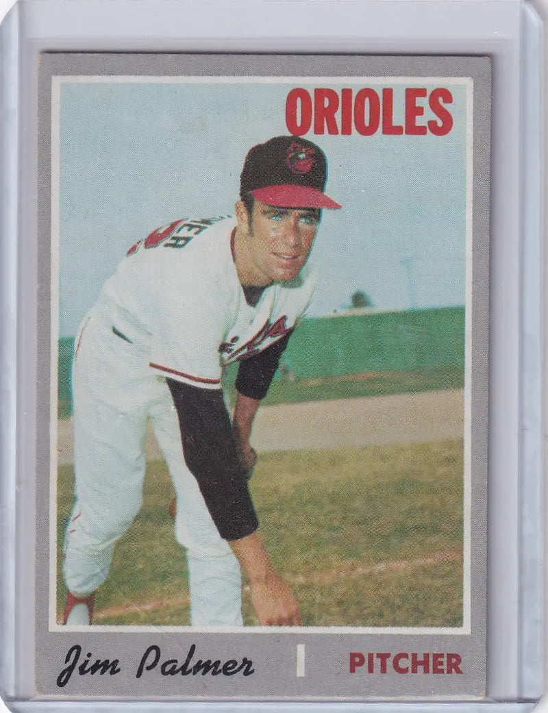 1970 Topps Baseball #449 Jim Palmer - Baltimore Orioles