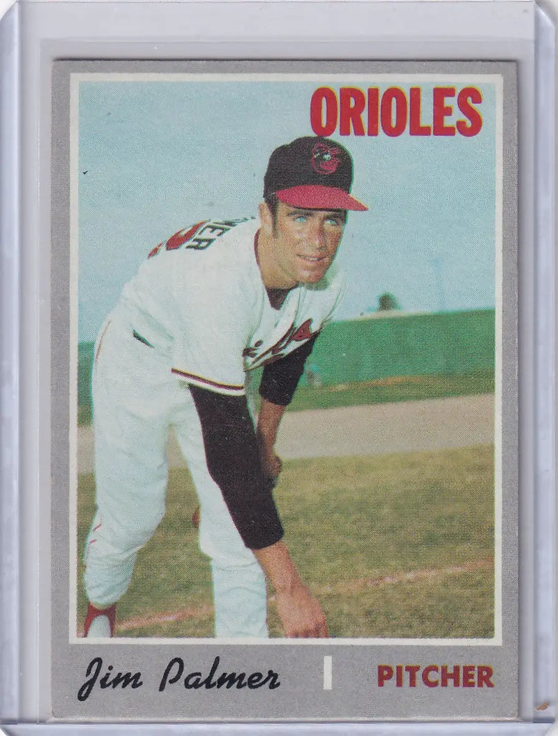 1970 Topps Baseball #449 Jim Palmer - Baltimore Orioles