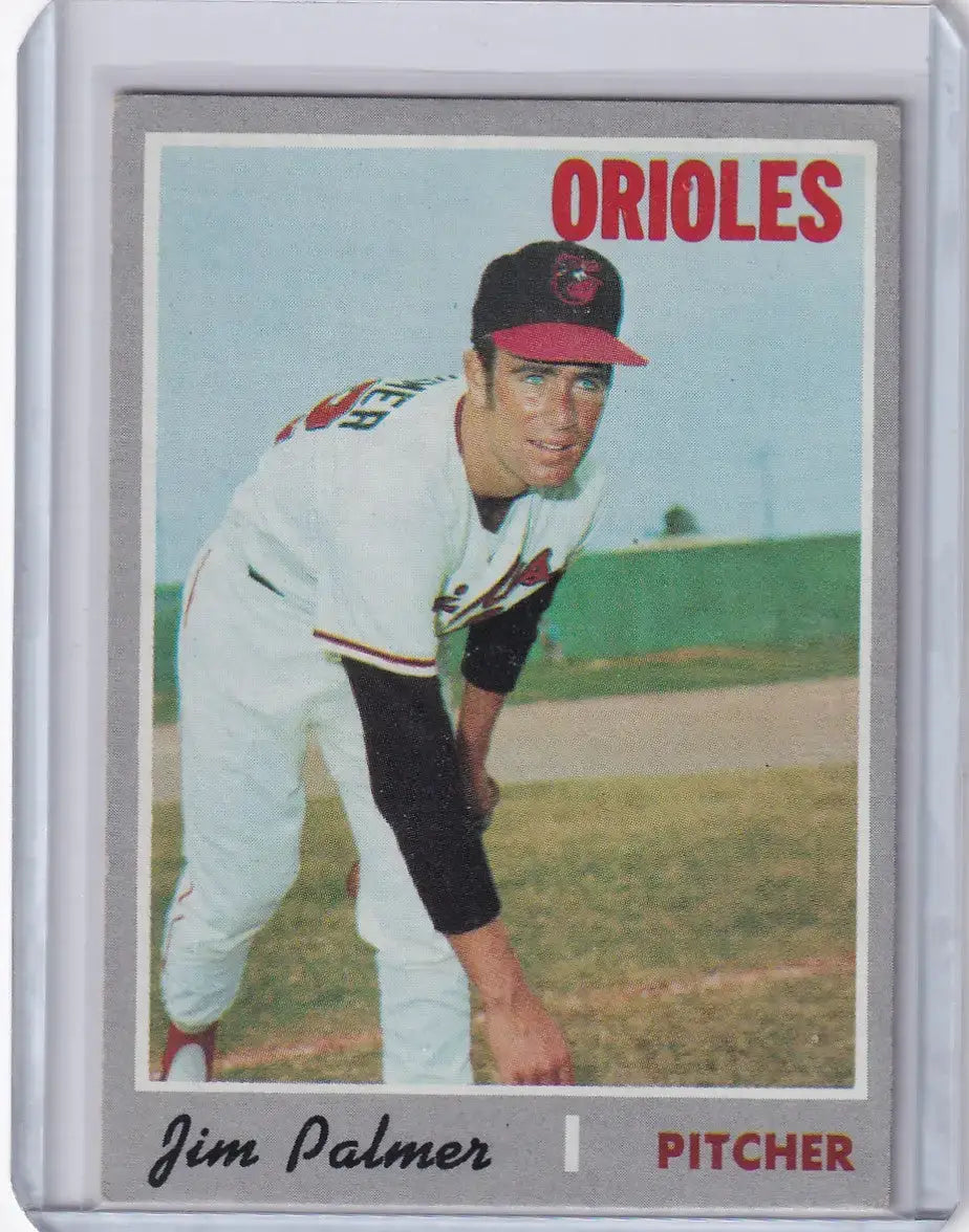 1970 Topps Baseball #449 Jim Palmer - Baltimore Orioles