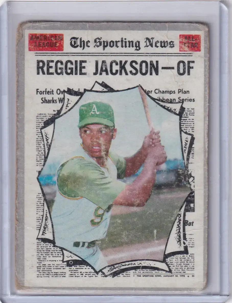 1970 Topps Baseball #459 Reggie Jackson - Oakland Athletics