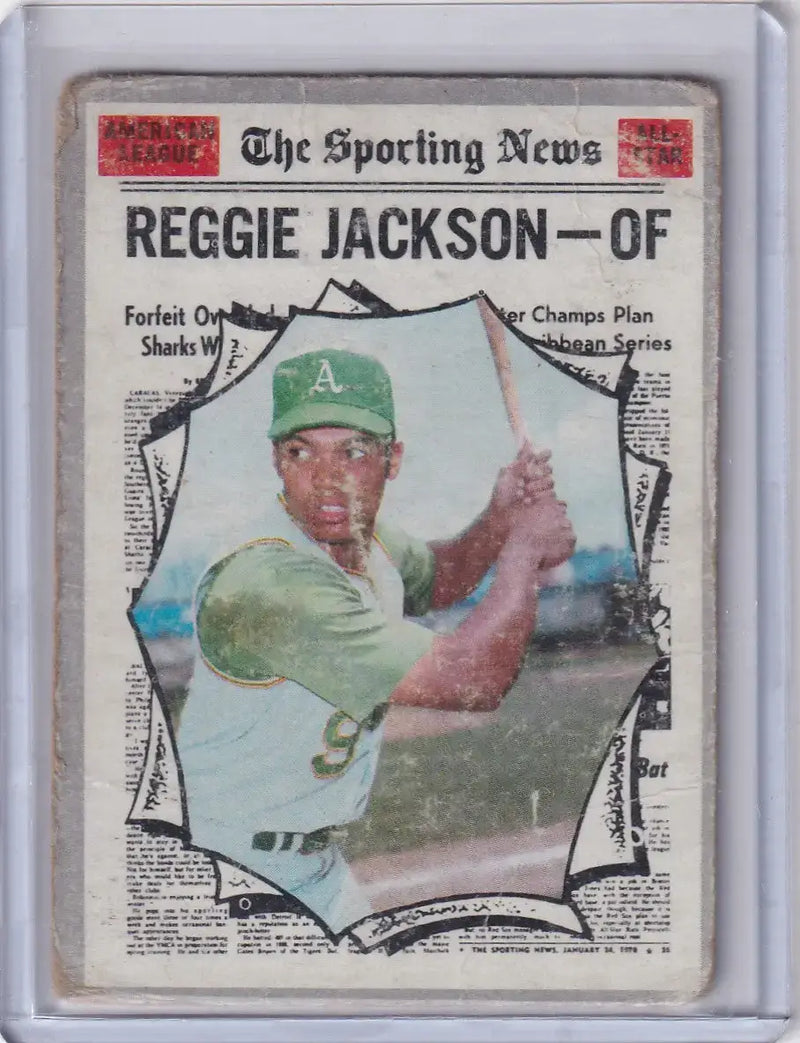 1970 Topps Baseball #459 Reggie Jackson - Oakland Athletics
