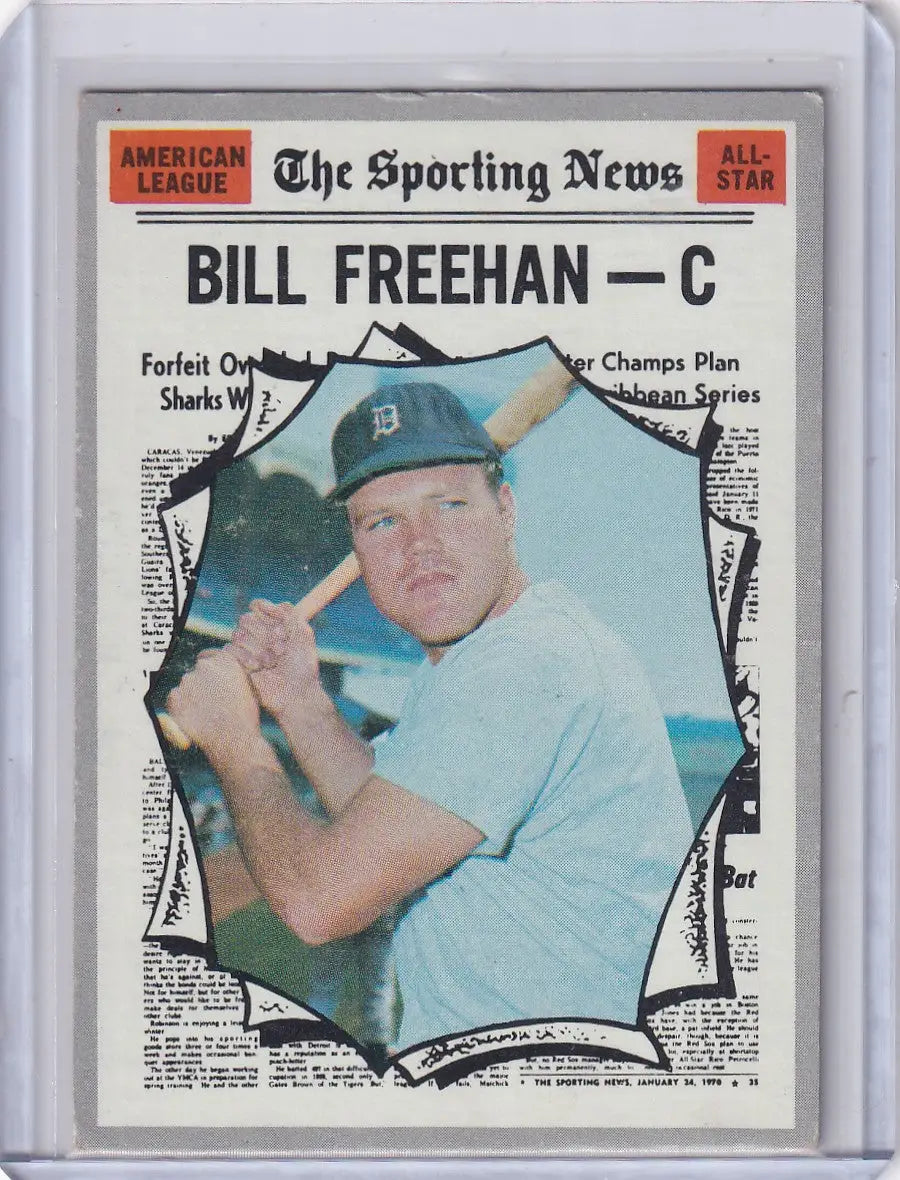 1970 Topps Baseball #465 Bill Freehan - Detroit Tigers