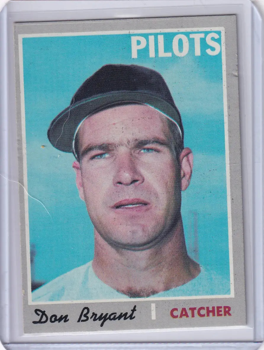 1970 Topps Baseball #473 Don Bryant - Seattle Pilots
