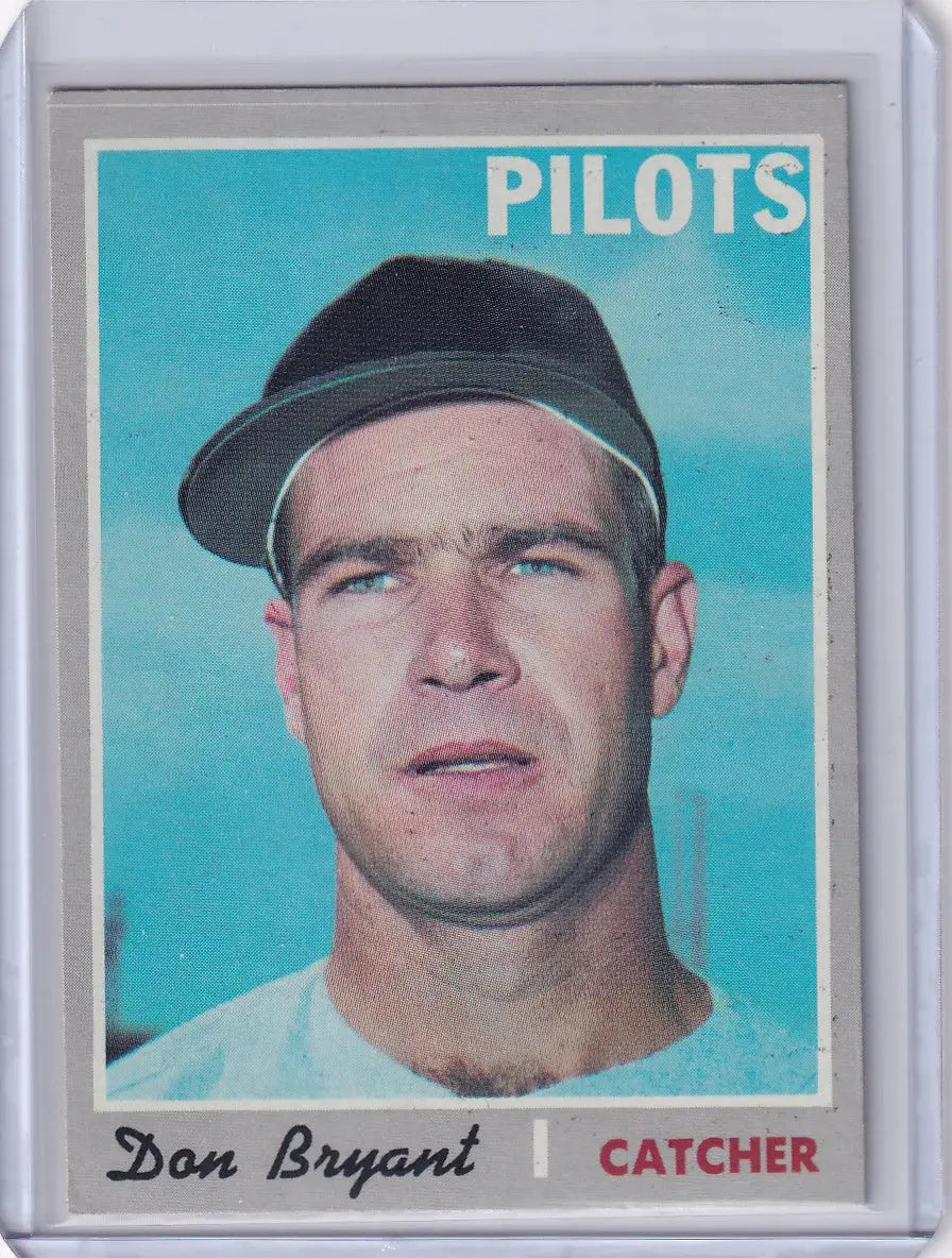 1970 Topps Baseball #473 Don Bryant - Seattle Pilots
