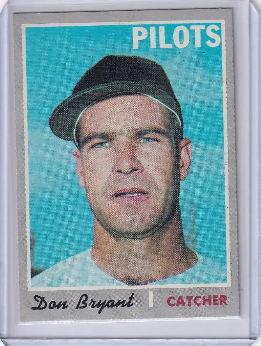 1970 Topps Baseball #473 Don Bryant - Seattle Pilots