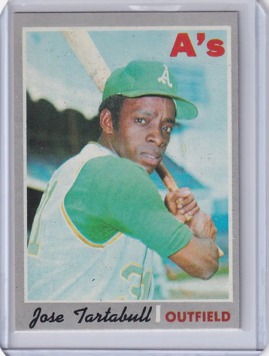 1970 Topps Baseball #481 Jose Tartabull - Oakland Athletics