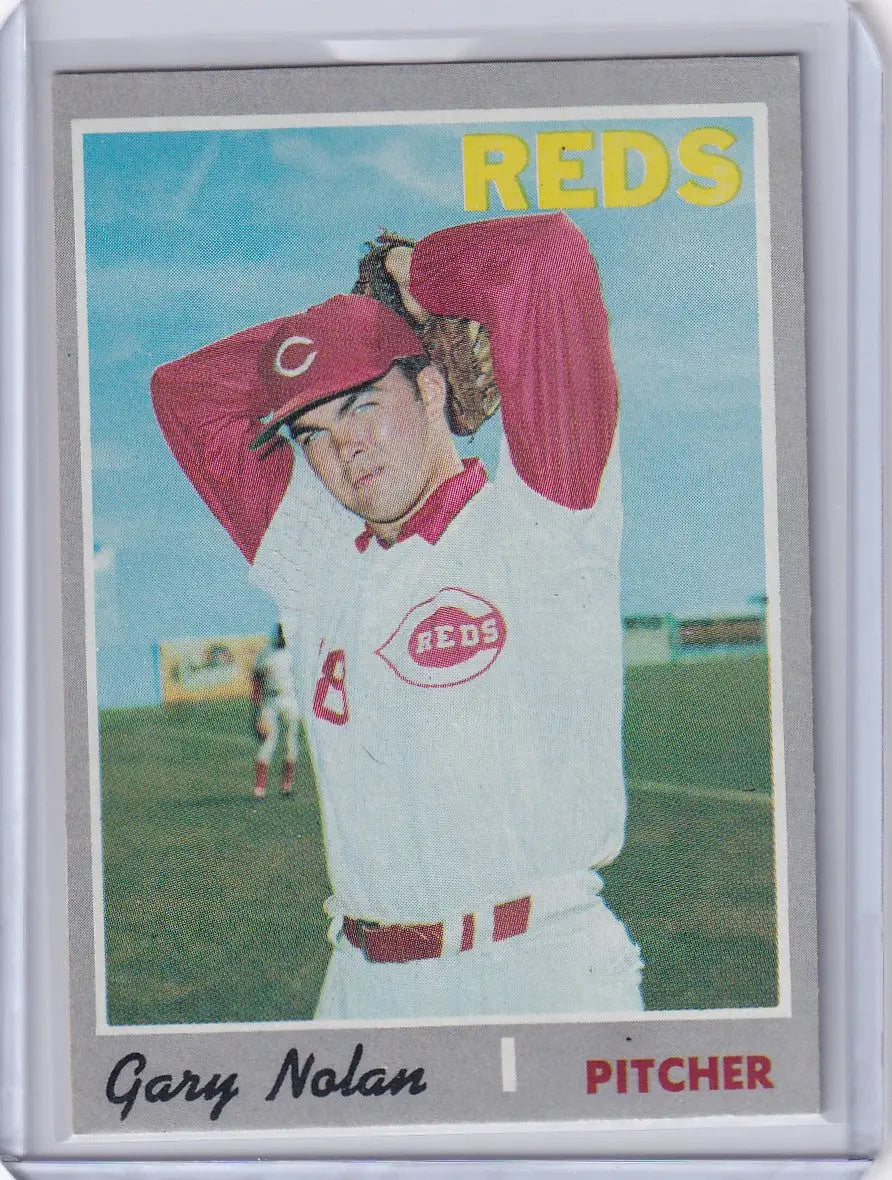 1970 Topps Baseball #484 Gary Nolan - Cincinnati Reds