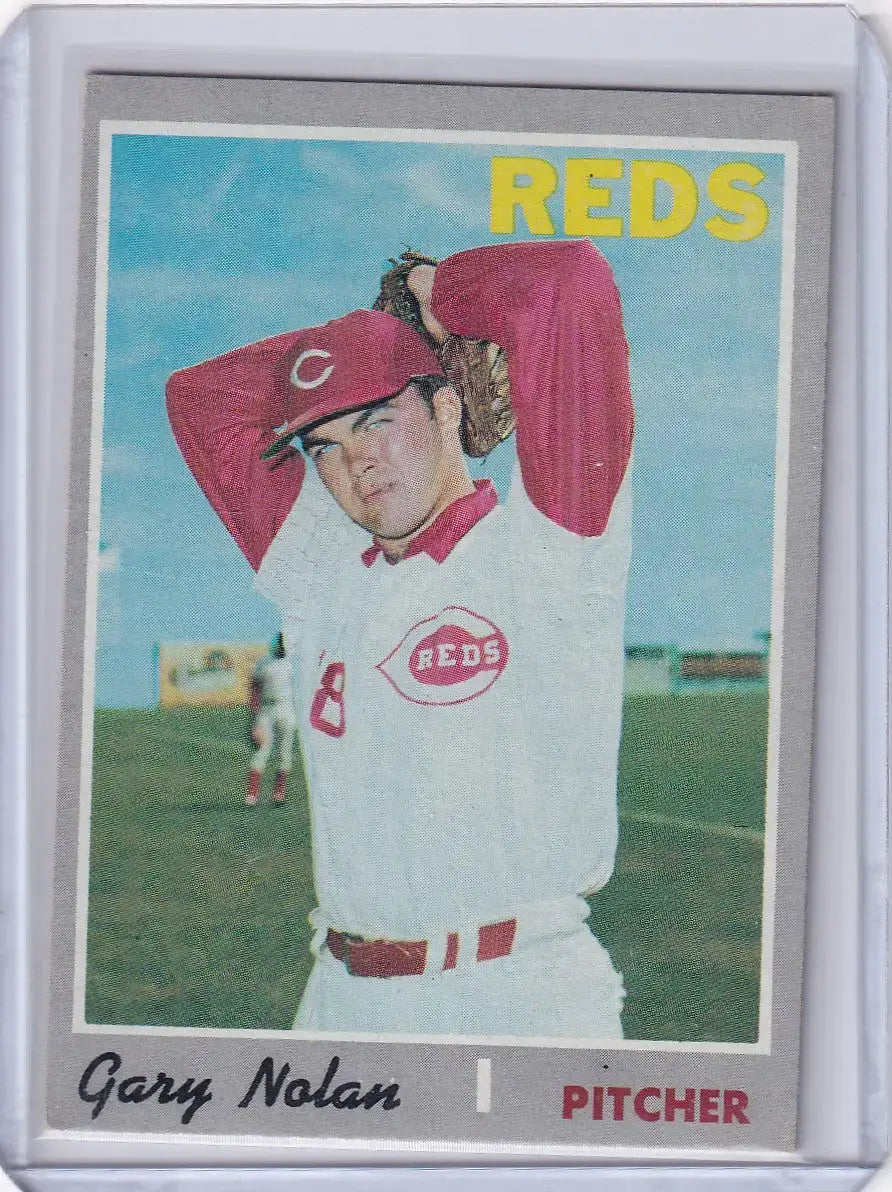 1970 Topps Baseball #484 Gary Nolan - Cincinnati Reds