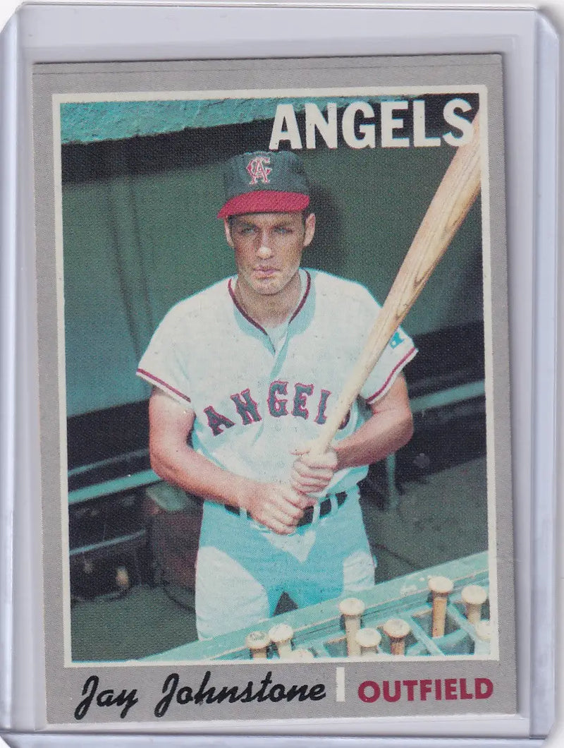 1970 Topps Baseball #485 Jay Johnstone - California Angels