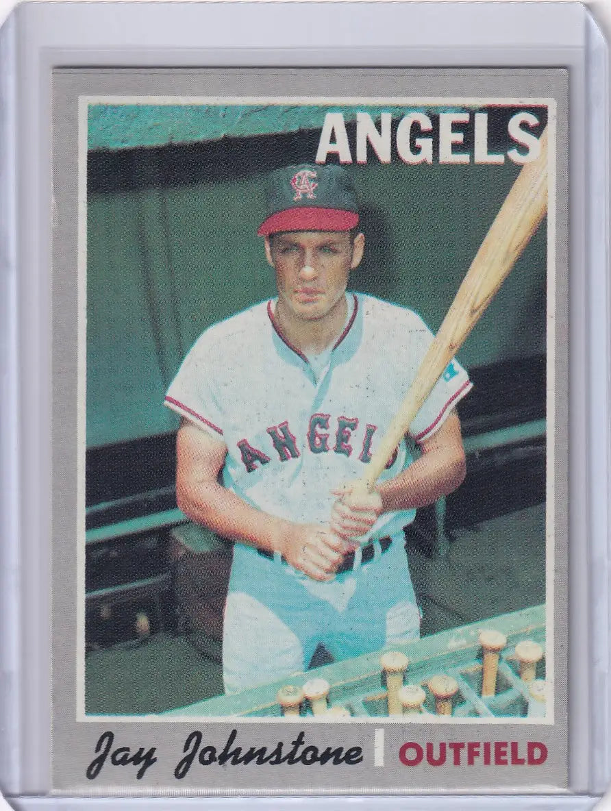 1970 Topps Baseball #485 Jay Johnstone - California Angels