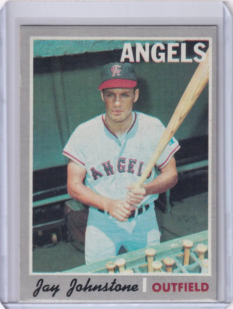 1970 Topps Baseball #485 Jay Johnstone - California Angels