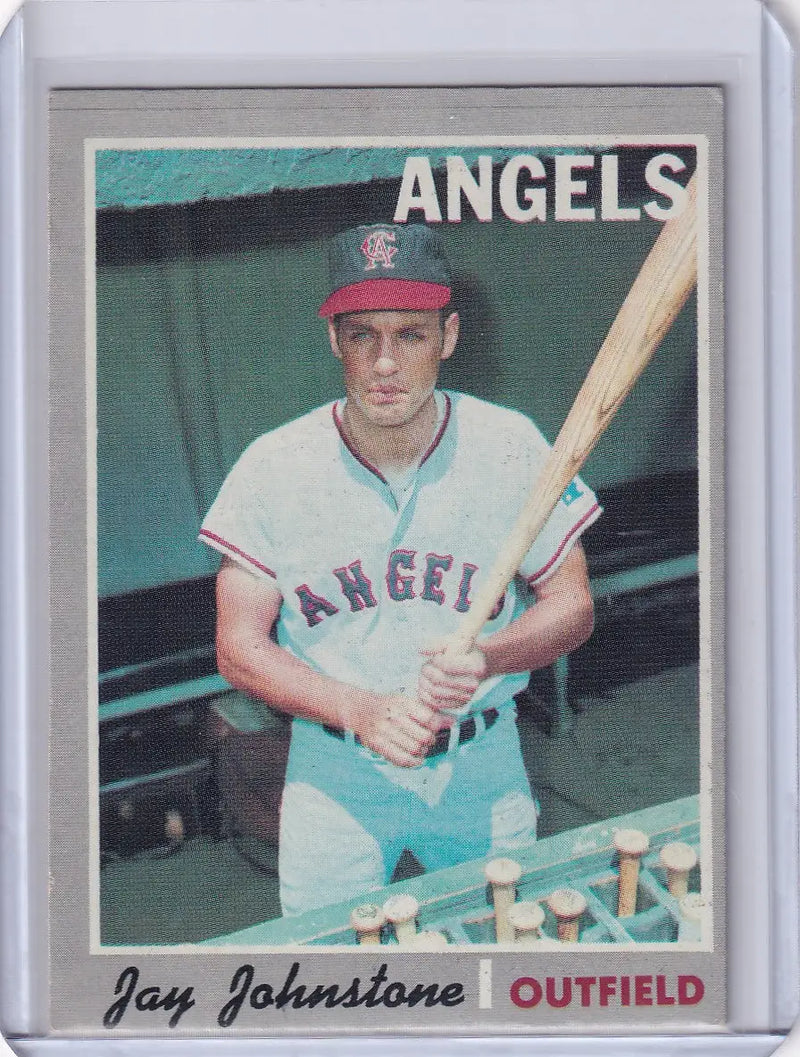 1970 Topps Baseball #485 Jay Johnstone - California Angels